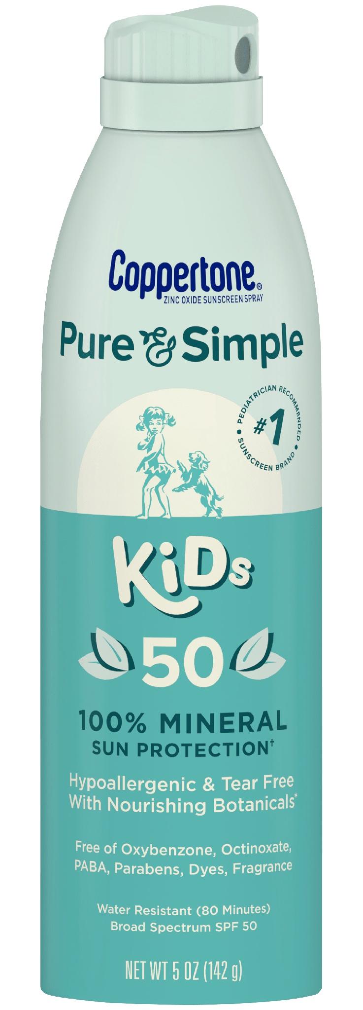 Pure & Simple Kids SPF 50 Spray