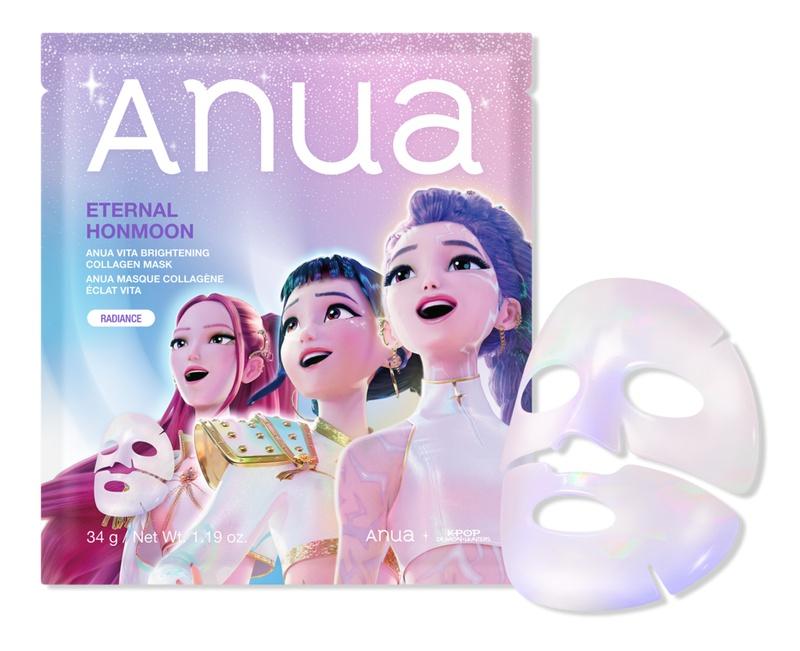 Kpop Demon Hunters Eternal Honmoon Vita Brightening Collagen Mask