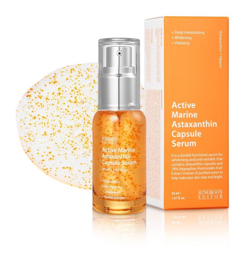 Active Marine Astaxanthin Capsule Serum