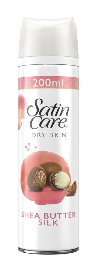 Satin Care Shaving Gel For Dry Skin With Shea Butter
