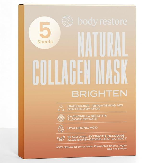 Natural Collagen Face Mask brighten