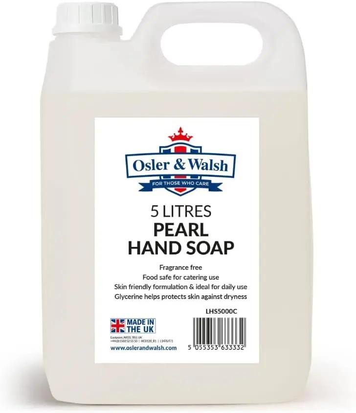 Pearl Hand Soap, Fragrance Free Hand Wash