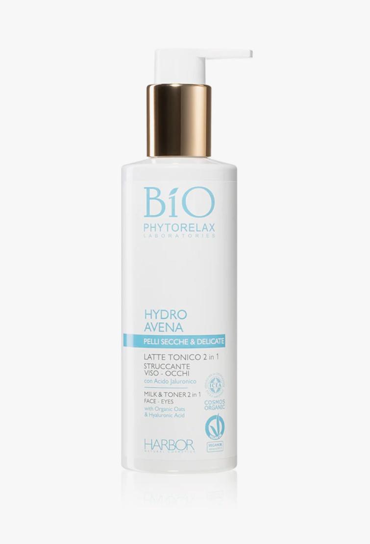 Bio Hydro Avena - Latte Tonico 2 In 1 Struccante Viso/Occhi