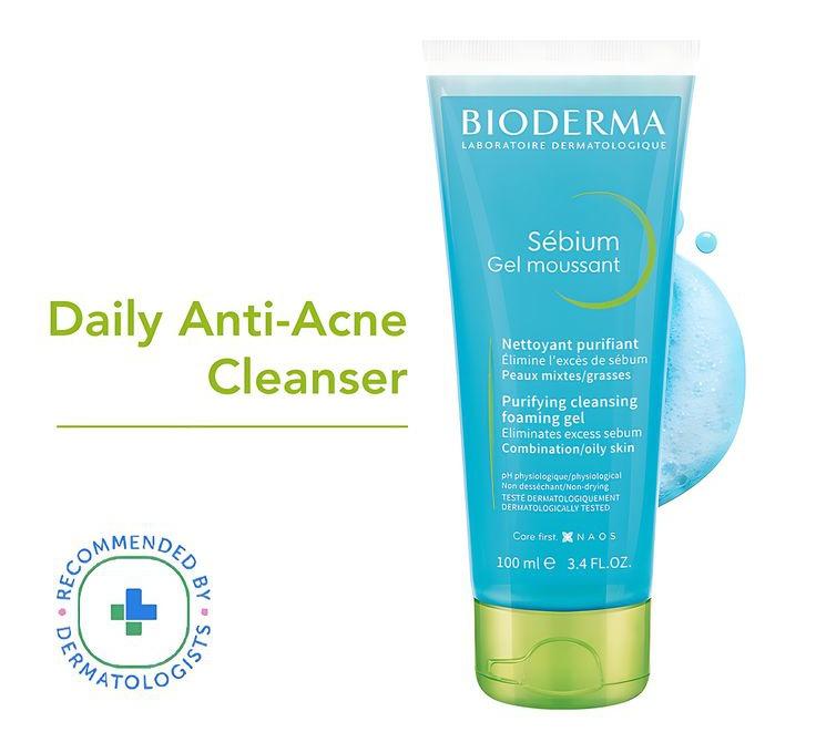 Cleanser - Sebium Gel Moussant - Acne Defence Cleanser For Oily Acne Prone Skin