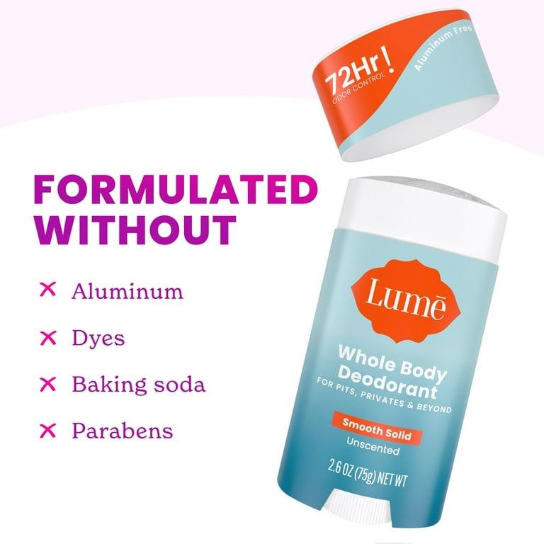 Unscented Smooth Solid Stick Deodorant