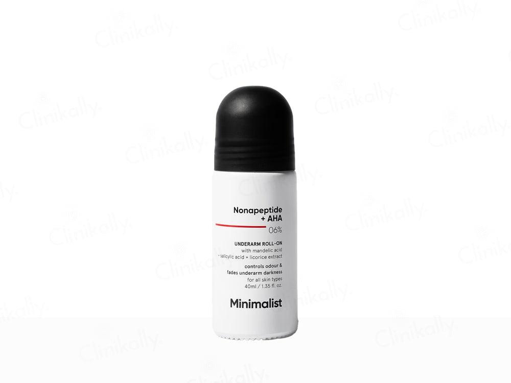 Nonapeptide + AHA 6% Underarm Roll-on