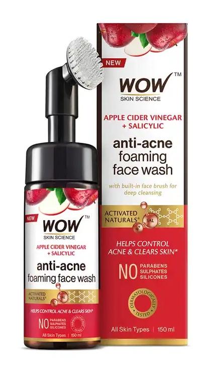 Apple Cider Vinegar + Salicylic Foaming Face Wash