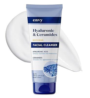 Hyaluronic Acid & Ceramides Hydrating Facial Cleanser