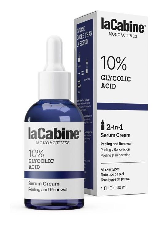 Sérum Crema 2 En 1 Con 10% De Ácido Glicólico