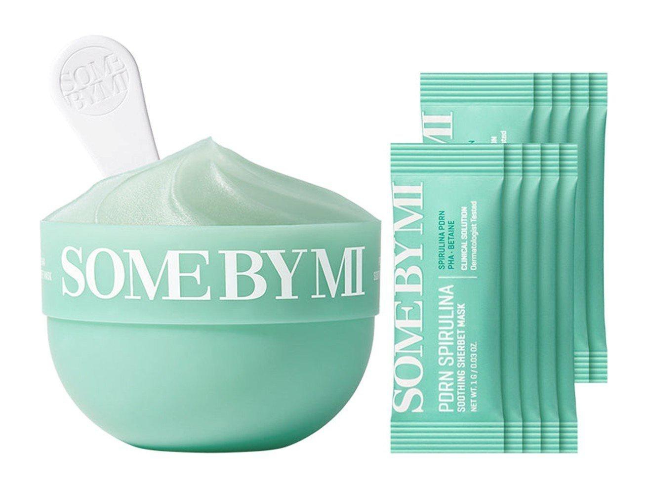 Pdrn Spirulina Soothing Sherbet Mask