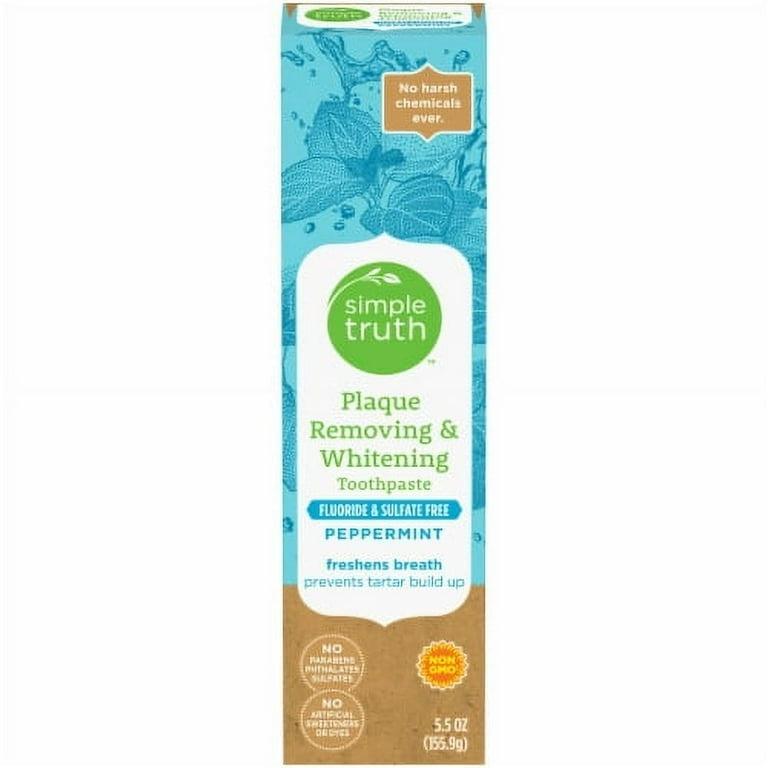Plaque Removing & Whitening Toothpaste Peppermint