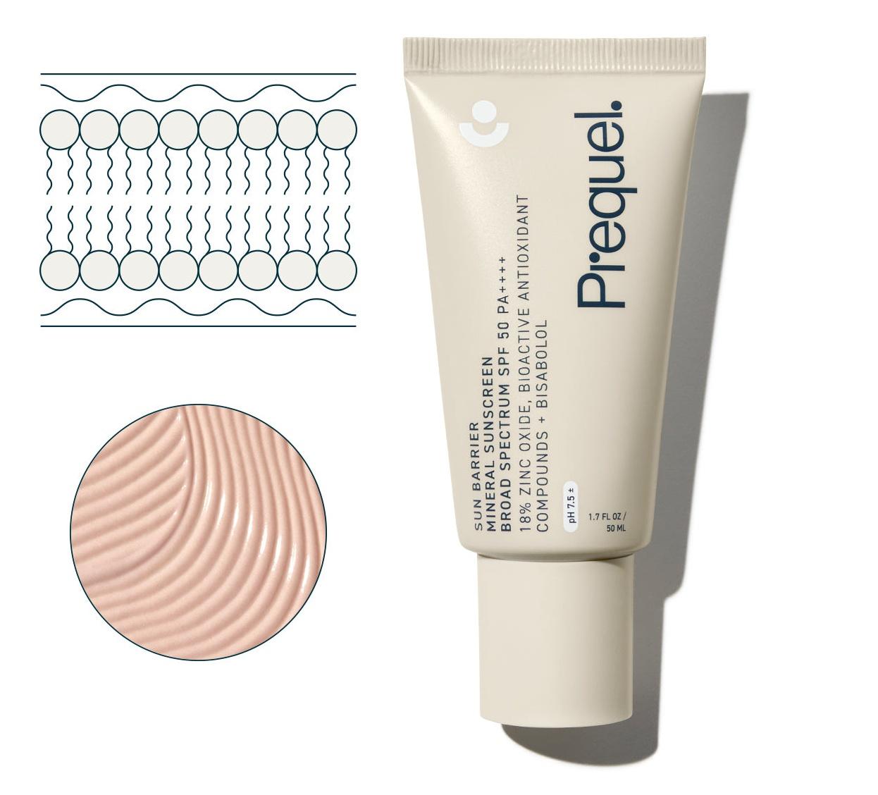Skin Sun Barrier Mineral Sunscreen SPF 50 Zinc Oxide