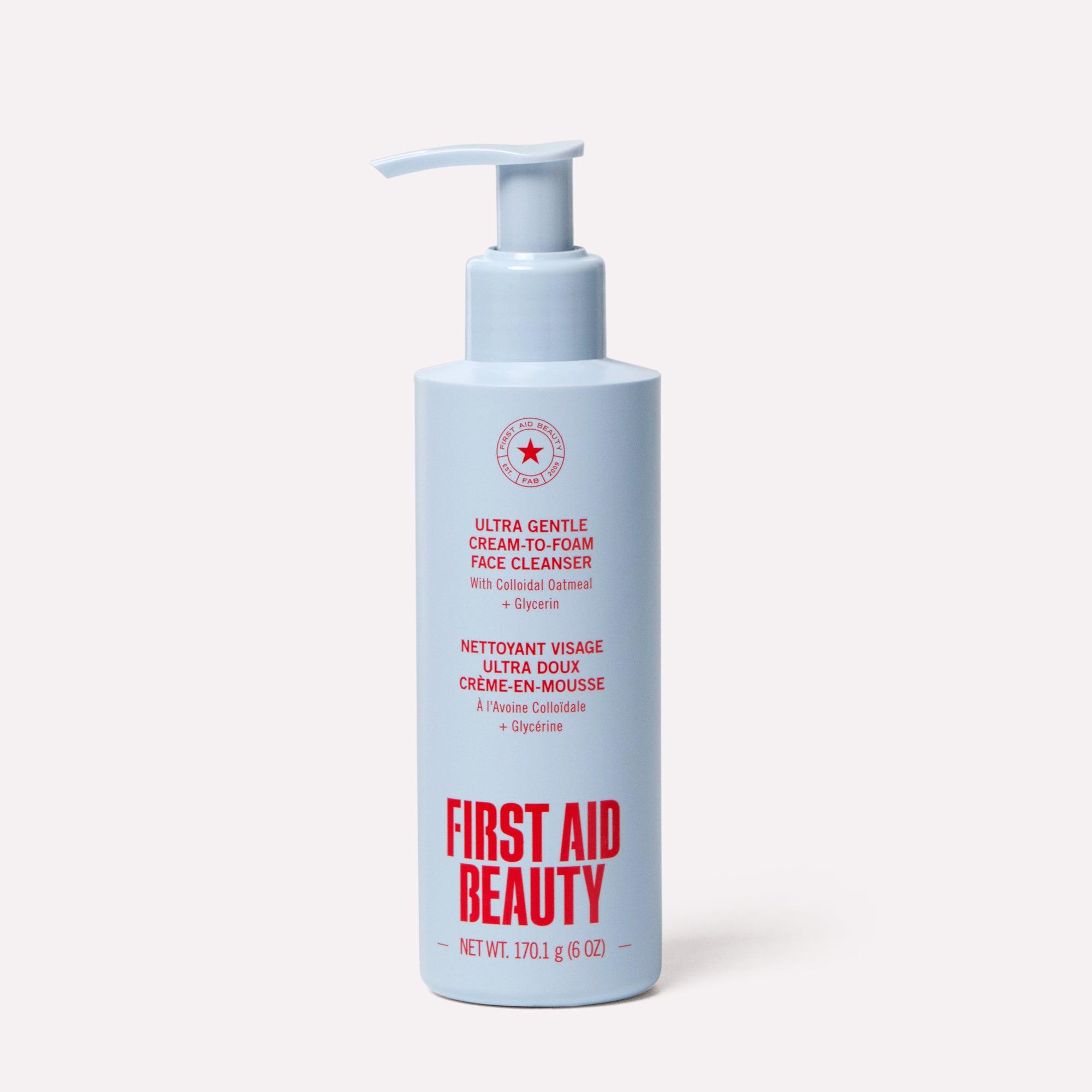 Ultra Gentle Cream-to-Foam Face Cleanser with Colloidal Oatmeal + Glycerin