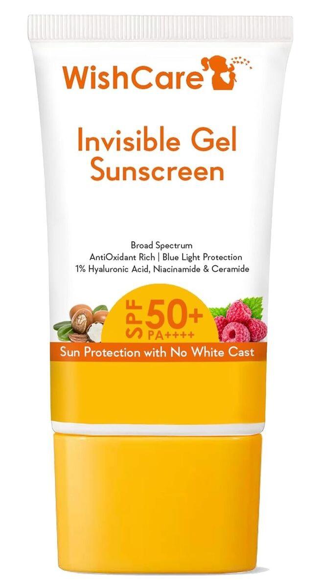 Wishcare Invisible Gel Sunscreen SPF 50+ Pa++++