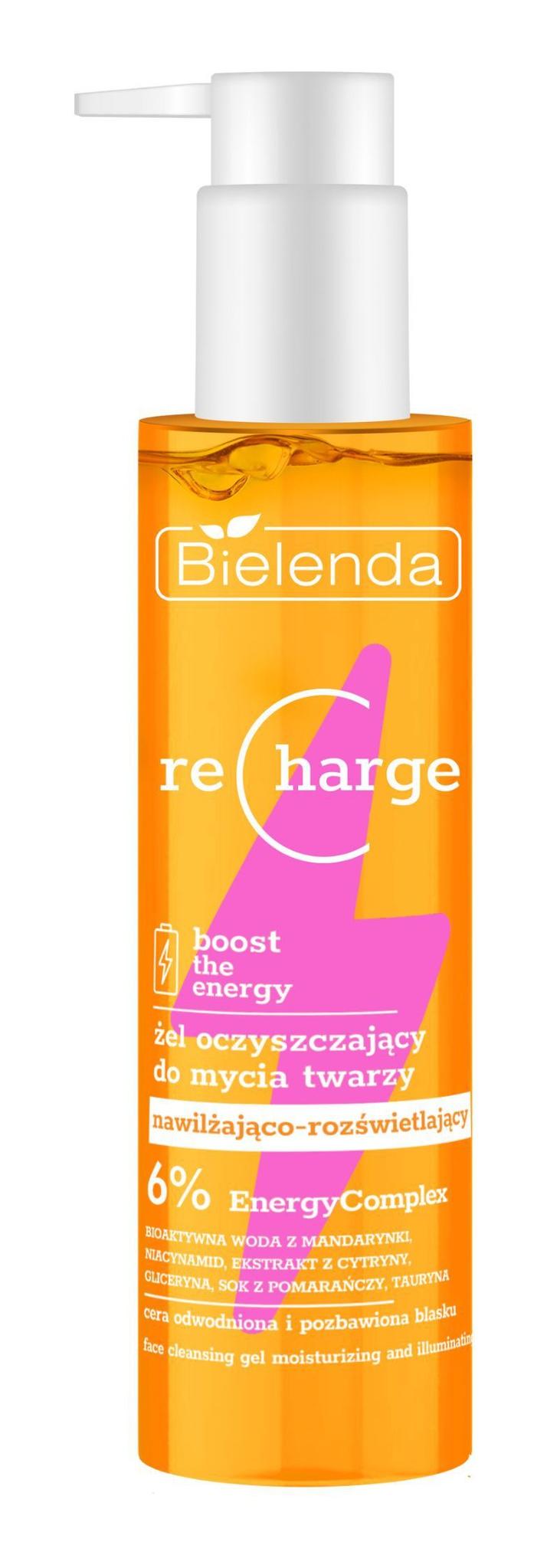 Recharge Moisturizing And Illuminating Face Cleansing Gel