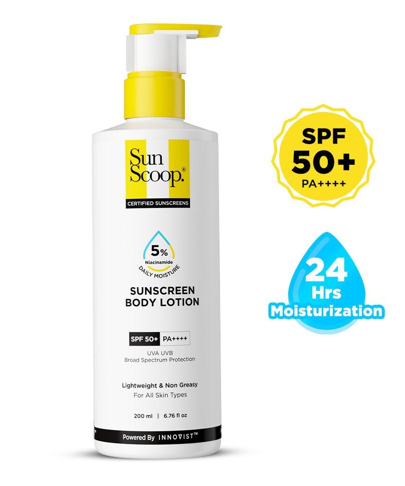 5% Niacinamide Daily Moisture Sunscreen Body Lotion