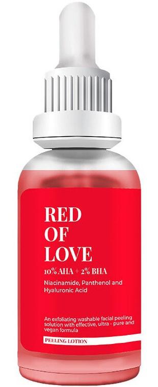 Red Of Love - 10% AHA + 2% BHA Facial Peeling (