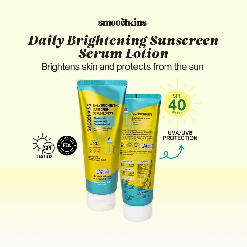 Daily Brightening Sunscreen Serum Lotion
