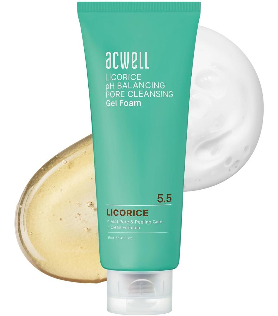 Licorice pH Balancing Pore Cleansing Gel Foam