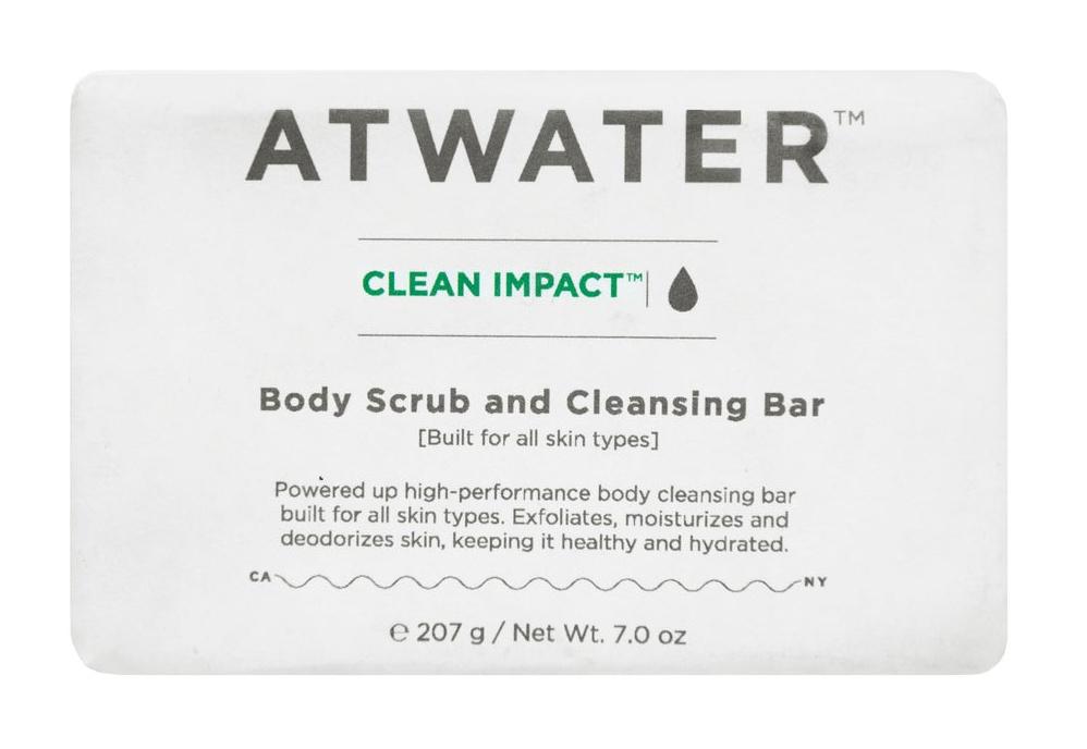 Clean Impact Body Scrub And Cleansing Bar