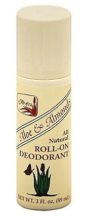 All-natural Roll-on Deodorant Aloe & Almonds
