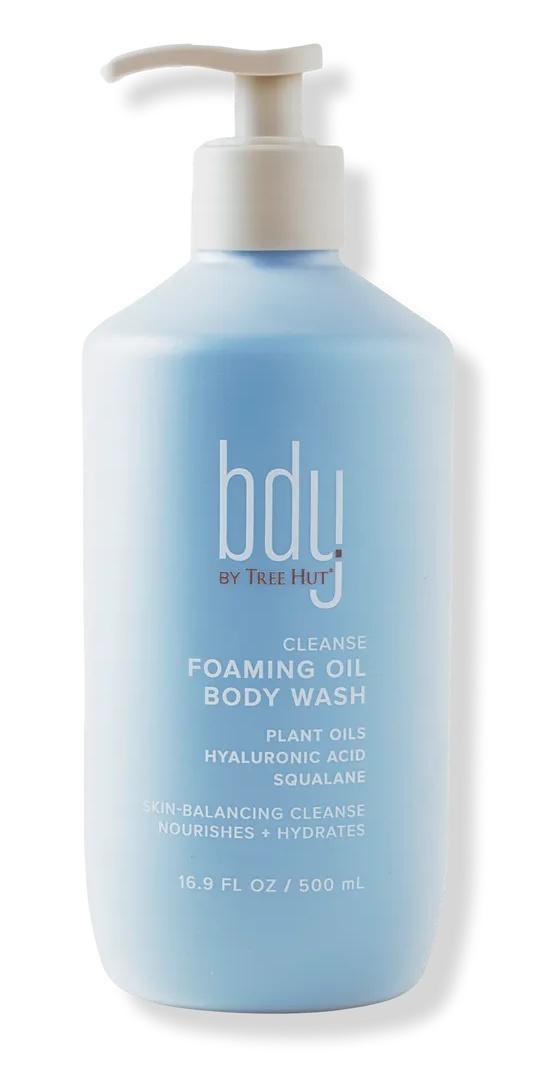 Foaming Oil Hydrating Body Wash With Hyaluronic Acid + Squalane