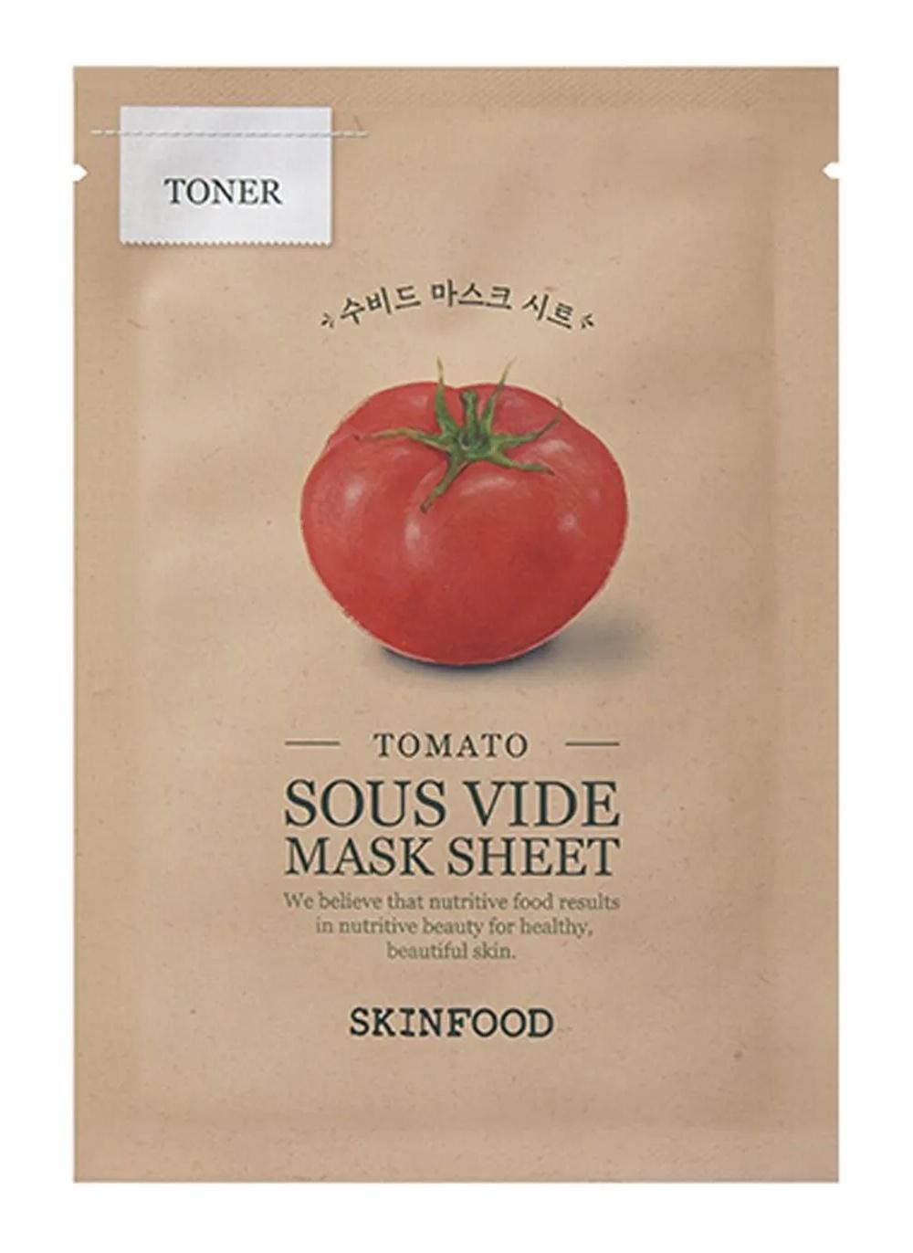 Tomato Sous Vide Mask Sheet