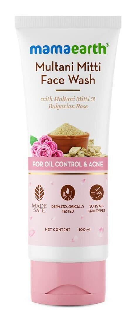 Multani Mitti Face Wash With Multani Mitti & Bulgarian Rose For Oil Control & Acne