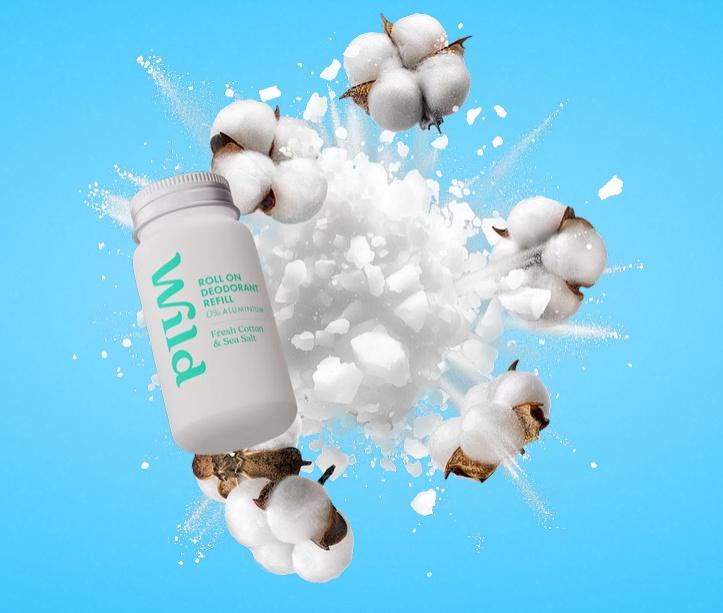 Roll On Deodorant Fresh Cotton And Sea Salt