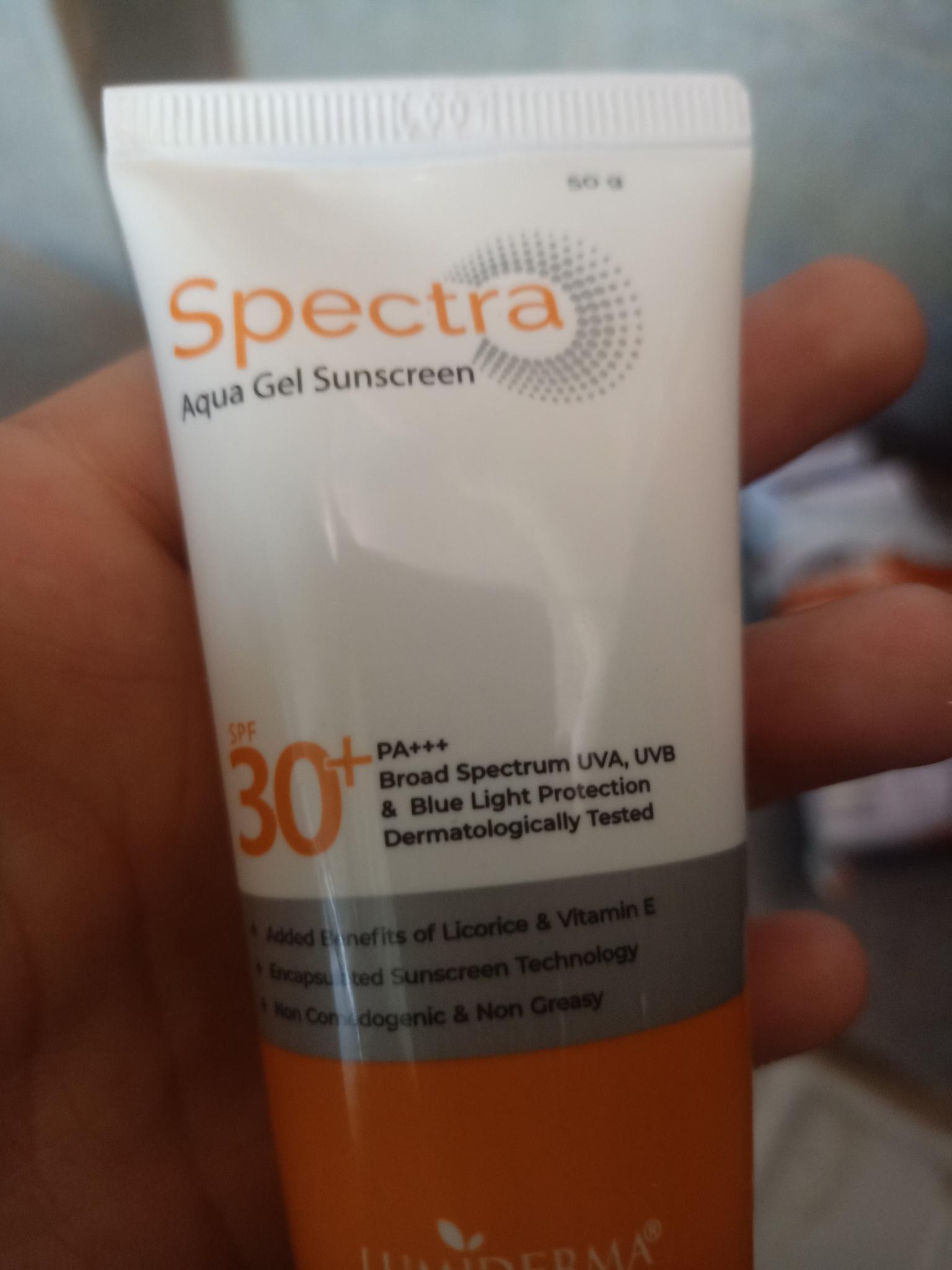 Spectra Aqua Gel Sunscreen