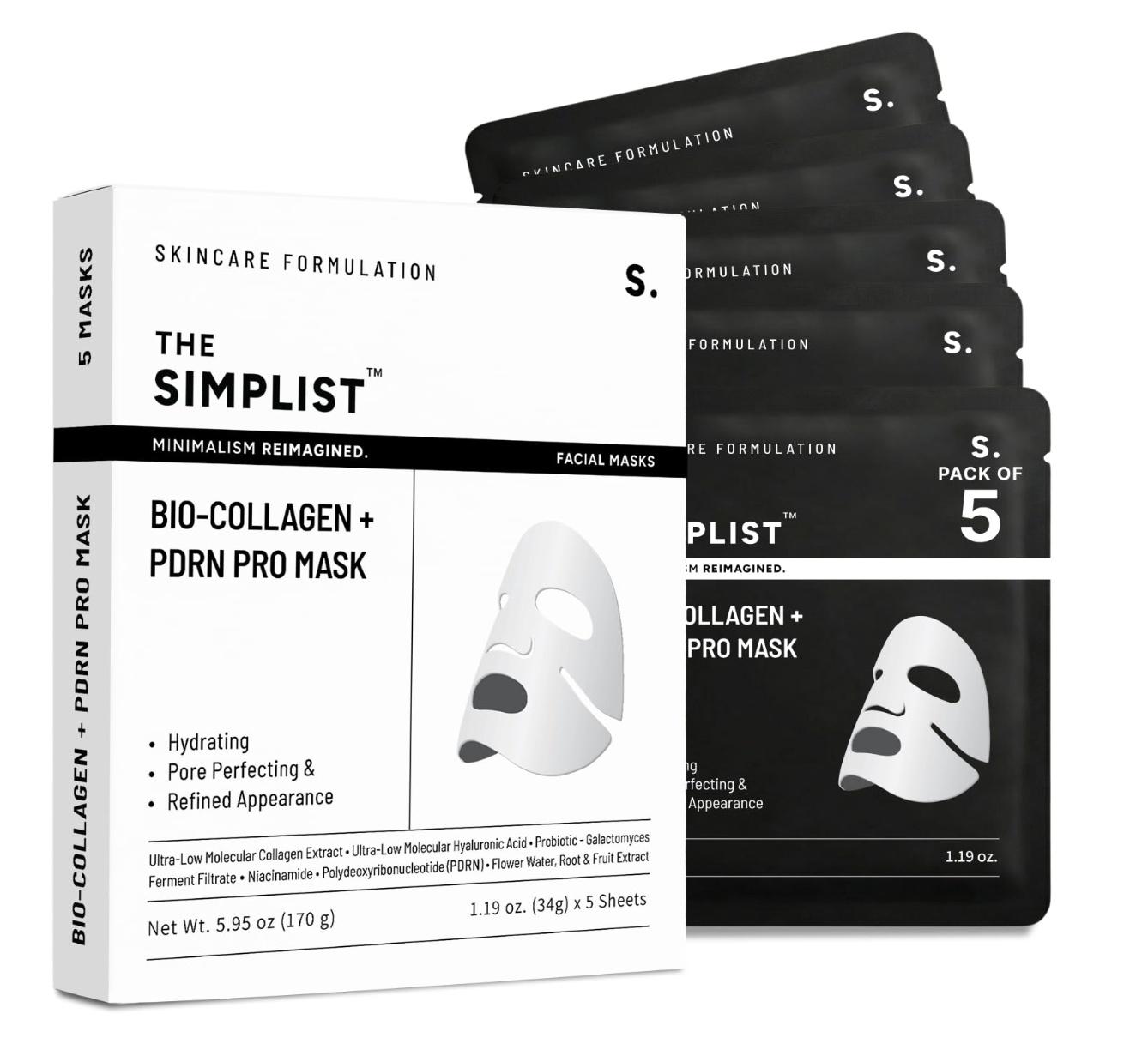 Bio-collagen + Pdrn Pro Mask