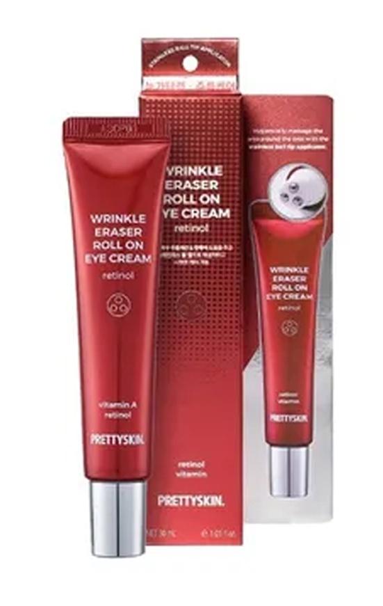 Wrinkle Eraser Roll On Eye Cream Retinol