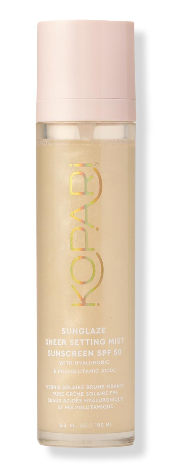 Sunglaze Sheer Setting Mist Sunscreen SPF 50