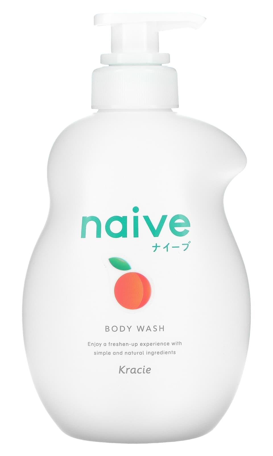 Naive Body Wash, Peach