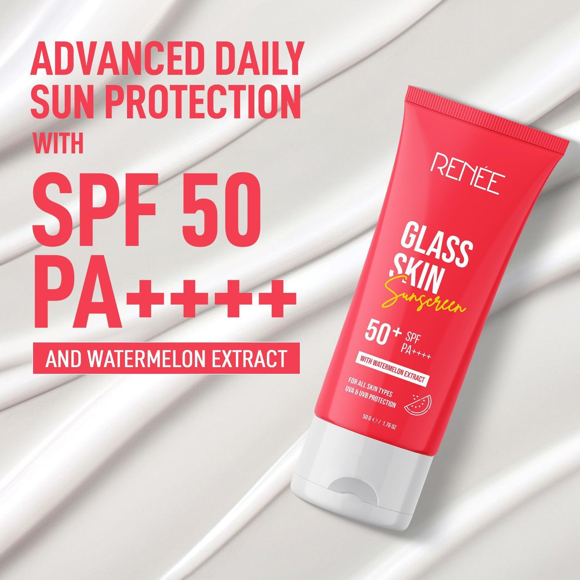 Renee Glass Skin Sunscreen 50+SPF
