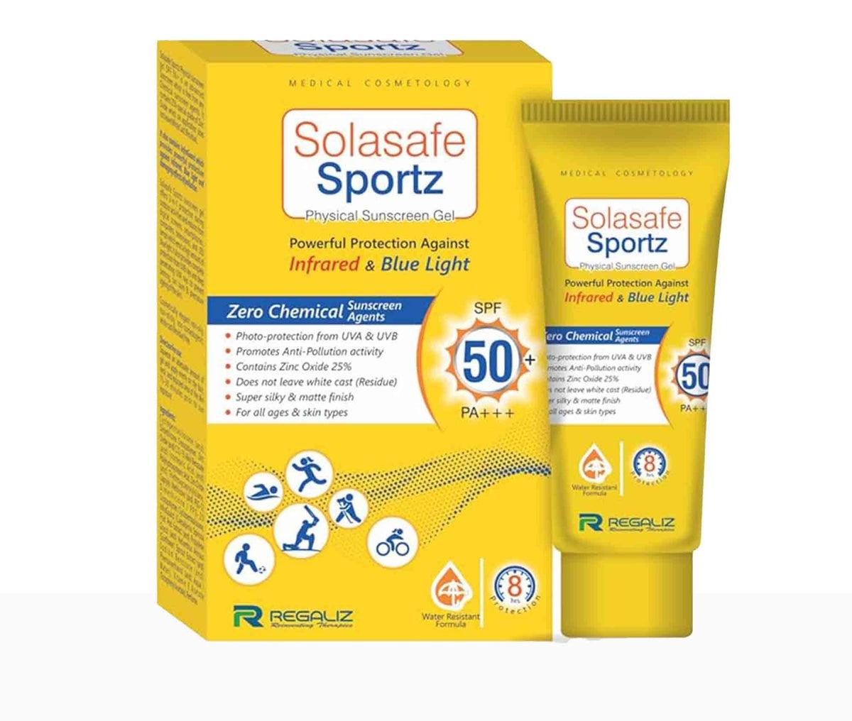 Solasafe Sportz Sunscreen Gel