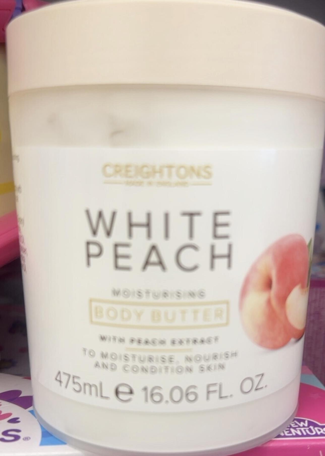 White Peach Moisturizing Body Butter