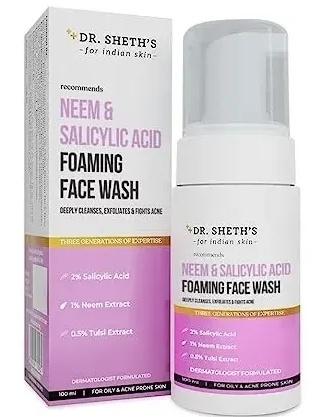 Neem And Salicylic Acid Foaming Face Wash