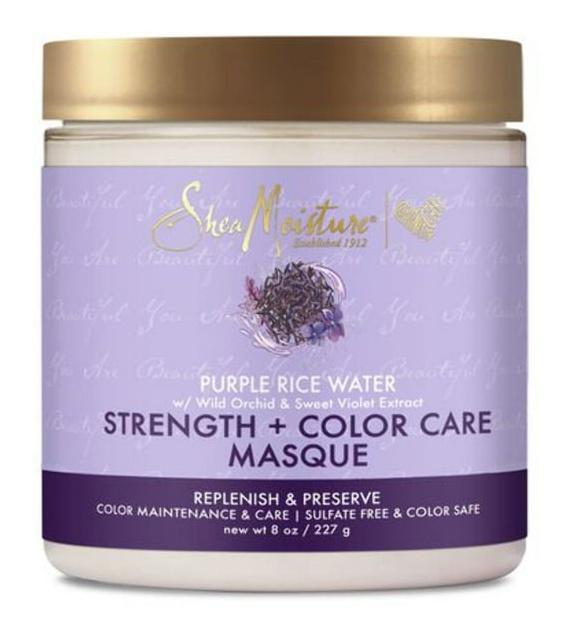 Shea Moisture Purple Rice Water Strength & Color Care Masque