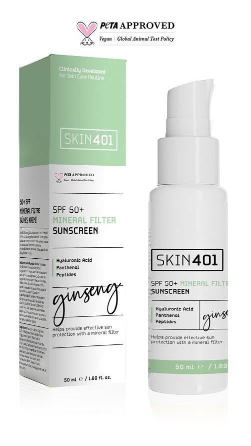 SPF 50* Mineral Filter Sunscreen