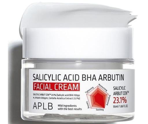 Salicylic Acid BHA Arbutin Facial Cream