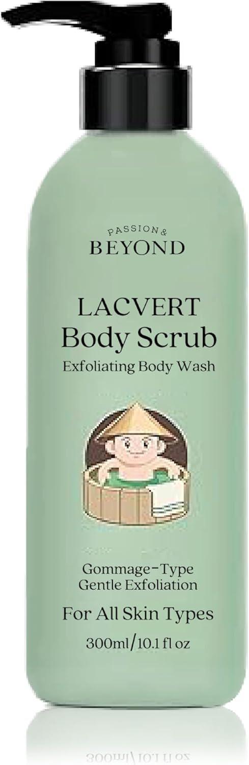 Lacvert Green Tea Body Peeling Shower Gel