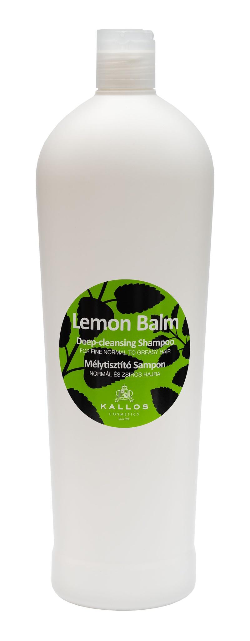 Lemon Balm Deep-Cleansing Shampoo