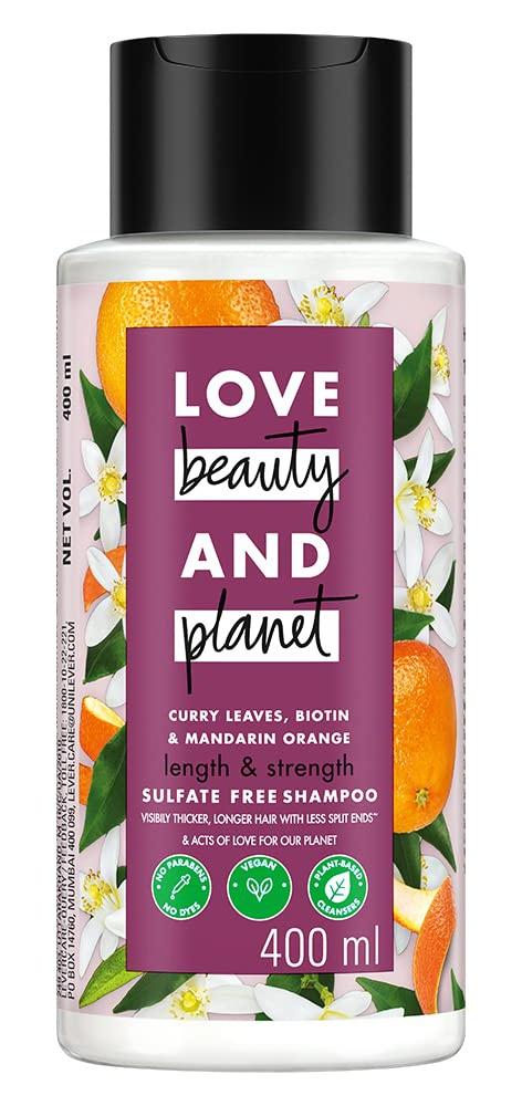Curry Leaves, Biotin & Mandarin Sulfate Free Shampoo