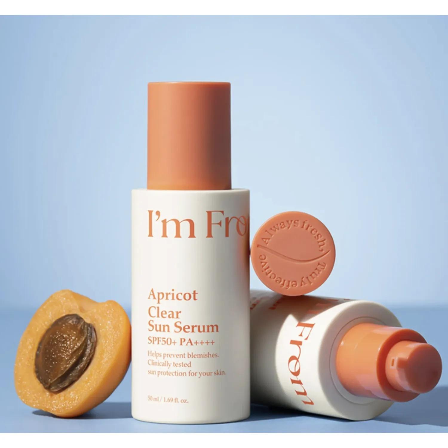 Apricot Clear Sun Serum SPF50+ Pa++++
