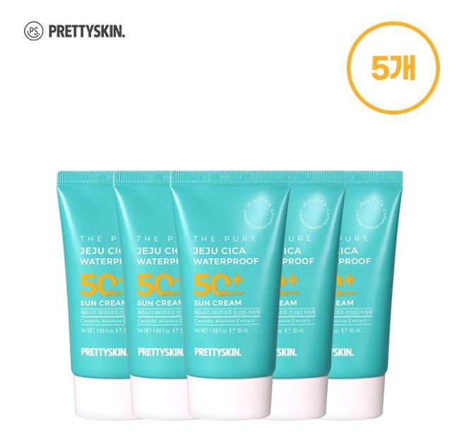 The Pure Jeju Cica Waterproof Sun Cream
