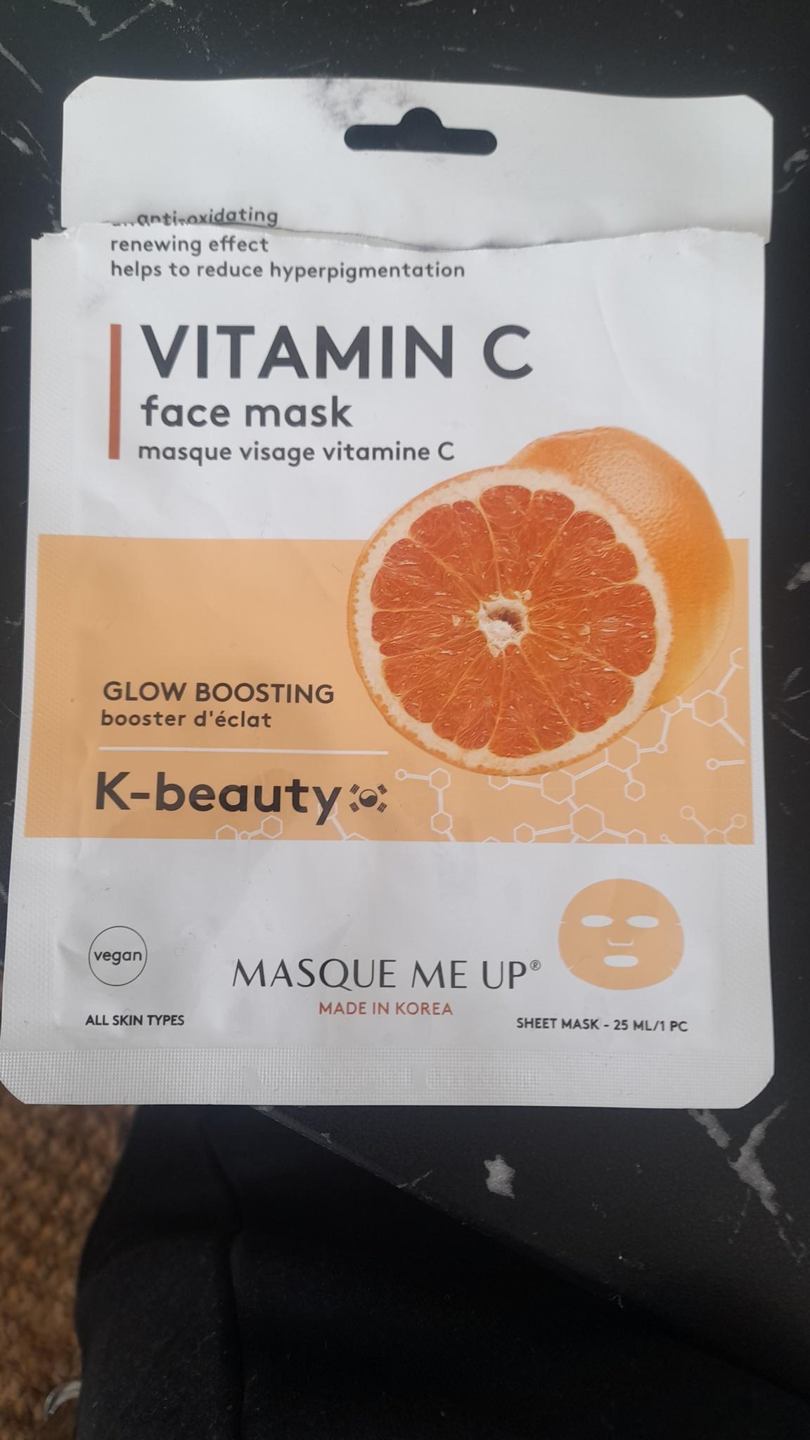 Vitamin C Face Mask - Glow Boosting