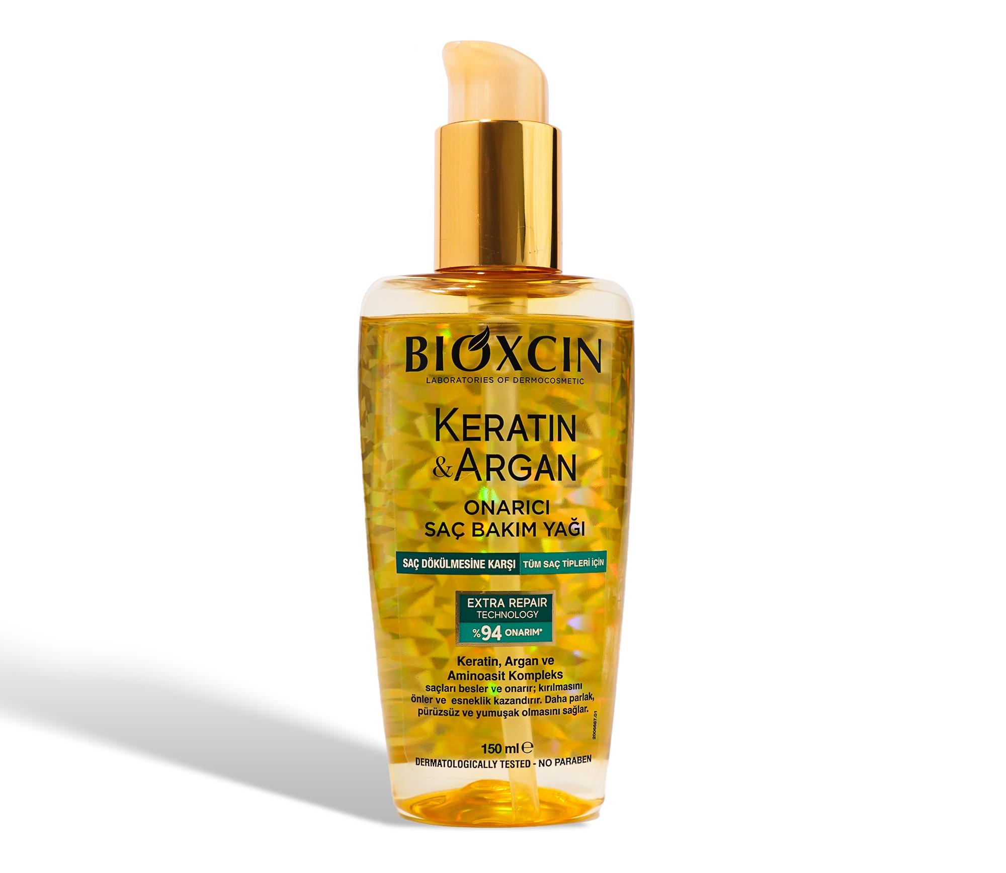 Keratin & Argan Repairing Hair Oil
