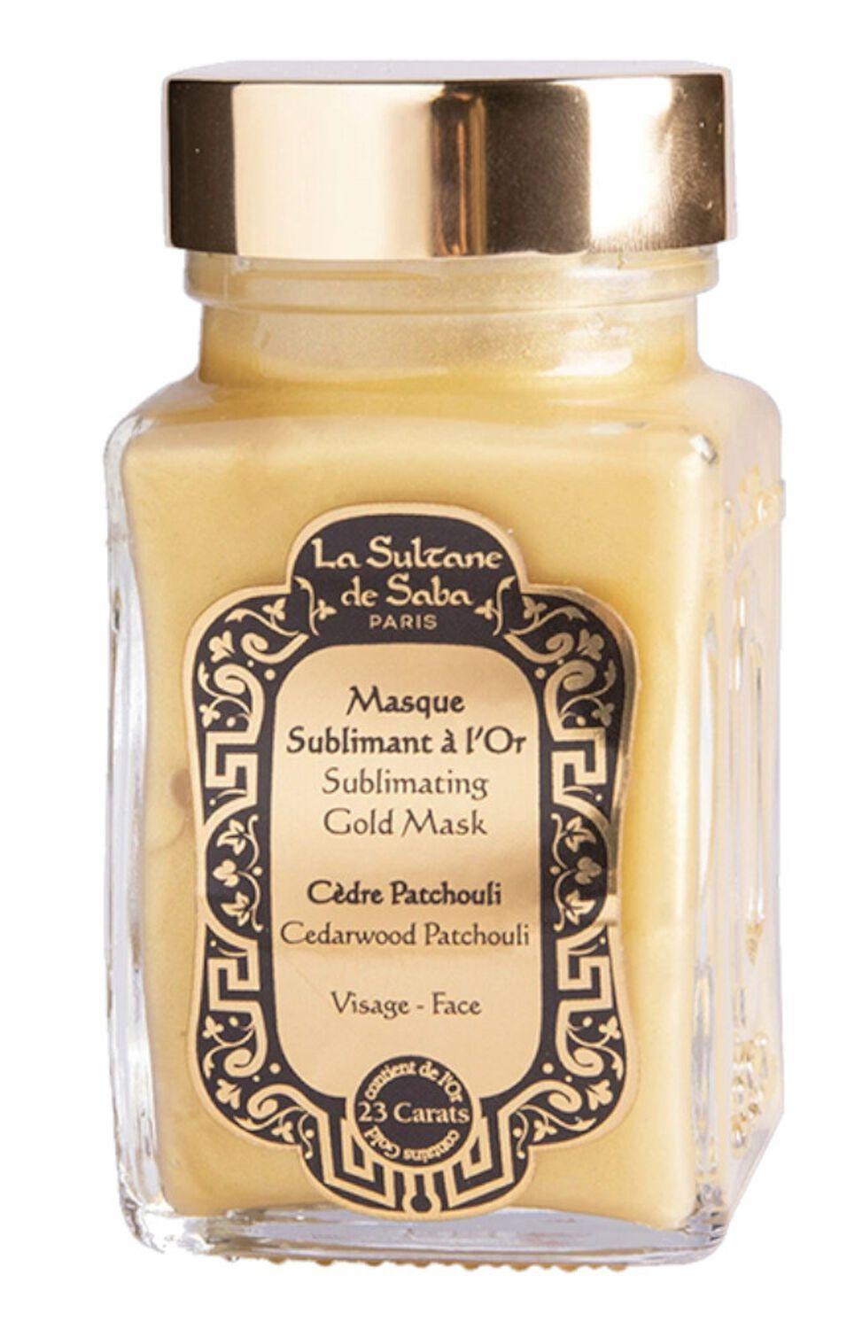 Sublimating Gold Mask - Cedarwood Patchouli
