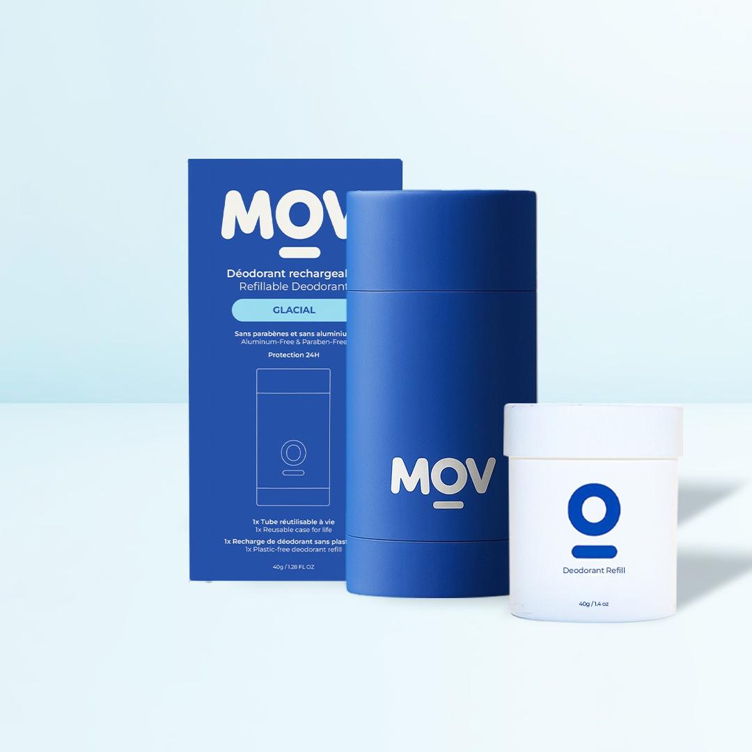 Refillable Deodorant Glacial Scent